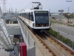 LACMTA Green Line light rail transit system Los Angeles County Ca 
